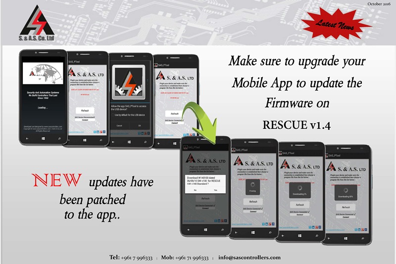 SAS_PTool Mobile App Upgrade