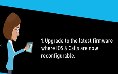 IOs And Calls Re-configuration
