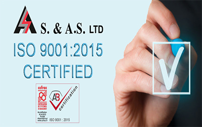 ISO 9001: 2015 Certified Company